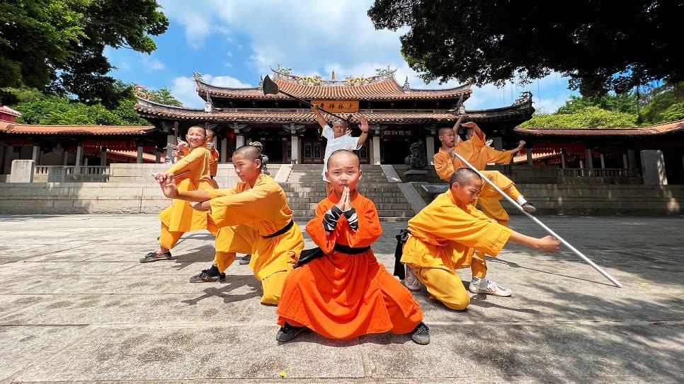 Trình diễn võ thuật Kungfu