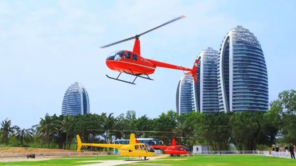 Trải nghiệm trực thăng khám phá Đảo Phượng Hoàng