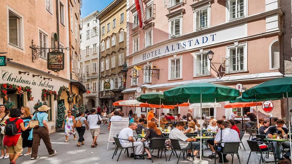 Phố cổ Salzburg