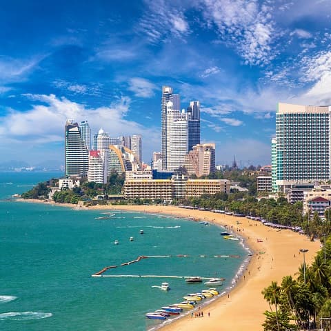 THAILAND: TROPICAL GREEN OF PATTAYA – JOMTIEN