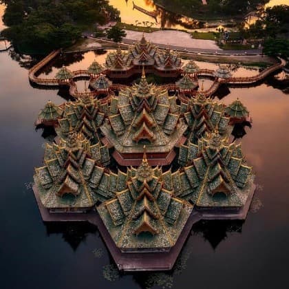 THÁI LAN: AYUTTHAYA - CỐ ĐÔ CỔ KÍNH NHẤT XỨ CHÙA VÀNG