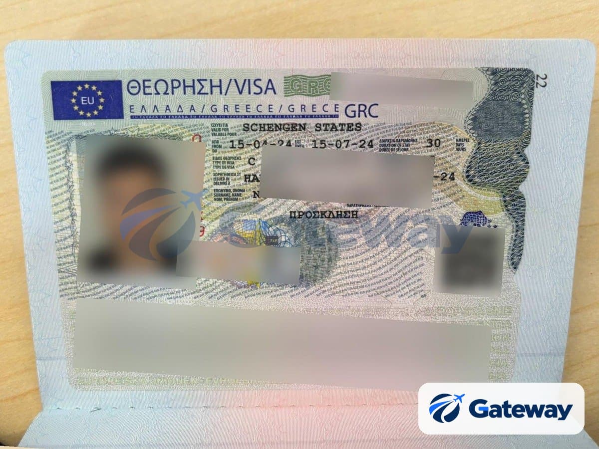Visa Schengen Hy Lạp