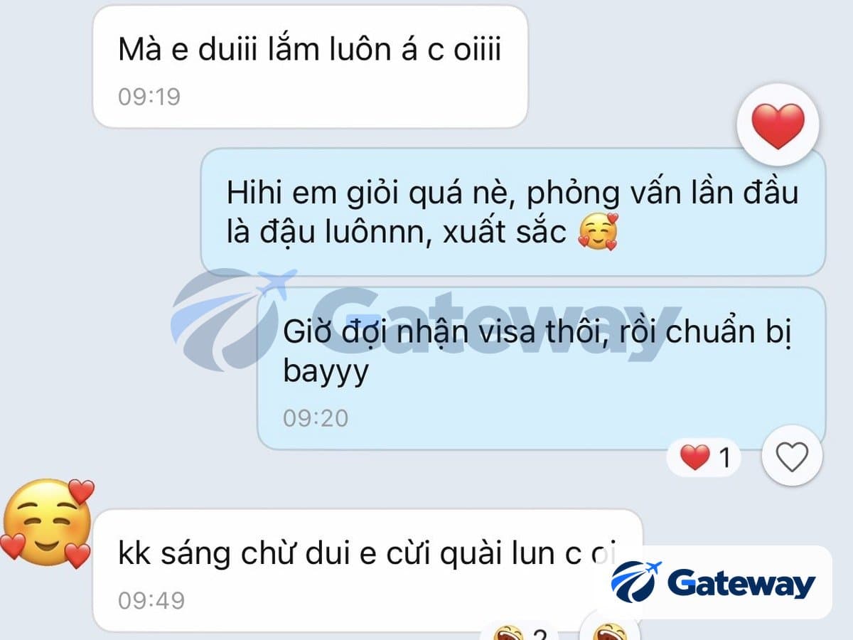 Đậu phỏng vấn visa Mỹ ngay lần đầu