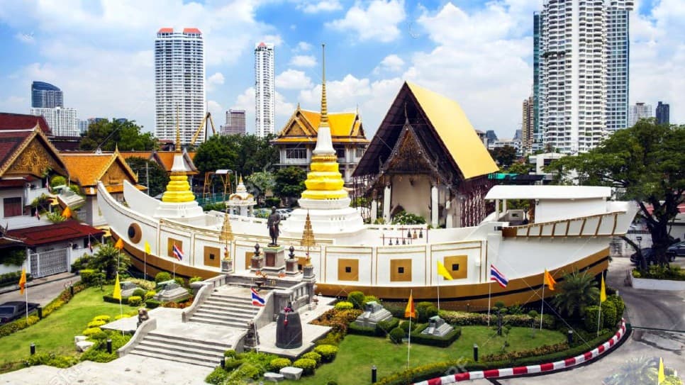 Chùa Thuyền - Wat Yannawa