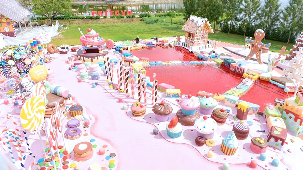 Công viên kẹo ngọt – thuộc quán cà phê Great&Grand Sweet Destination
