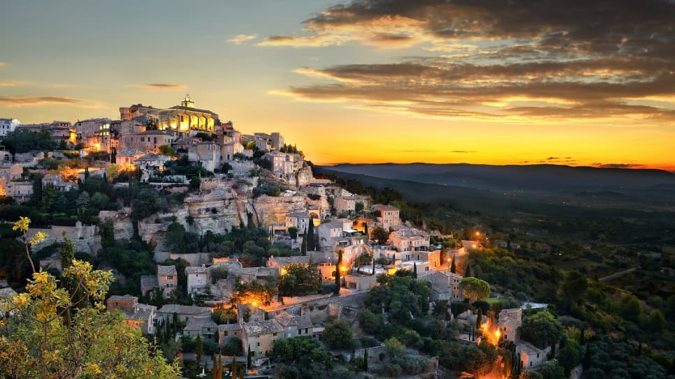 Vẻ đẹp tại thị trấn cổ Gordes